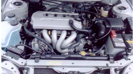 picture of 1999 toyota corolla engine #1