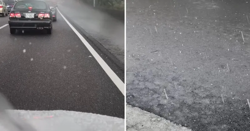 冰雹 最新警戒範圍與天氣動態,2縣市防大雷雨 PTT