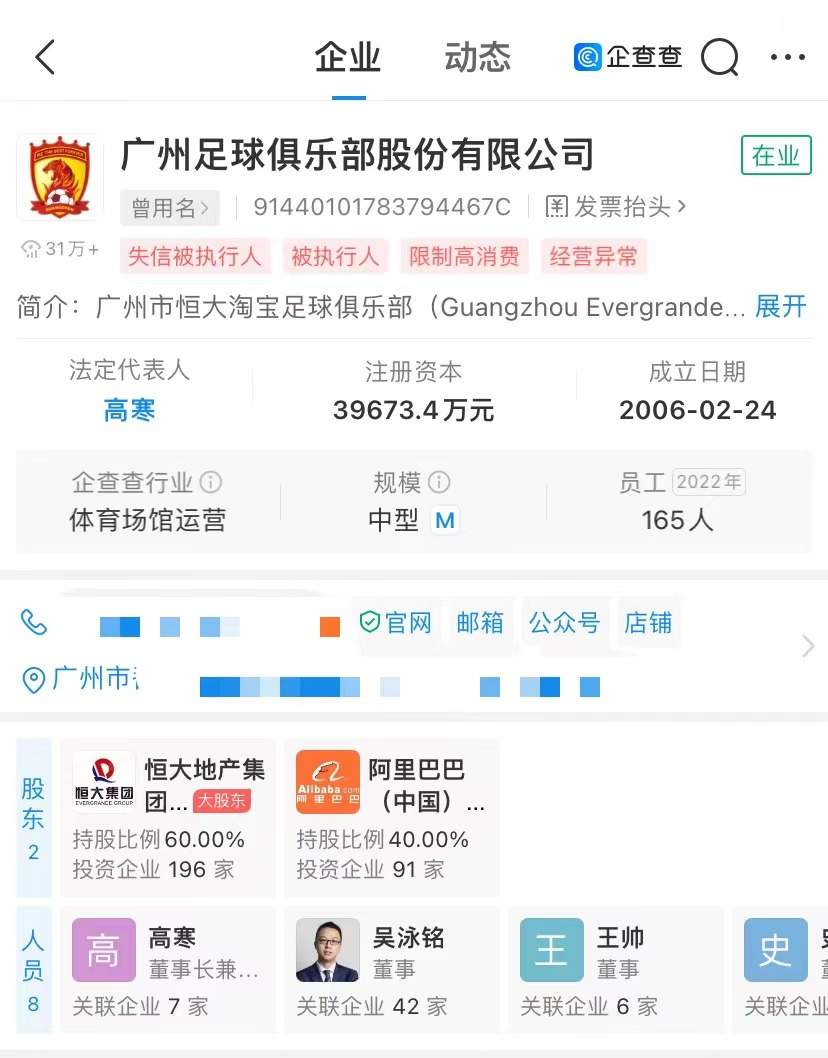 广州队解散：恒大巨债与中国足球的区块链式反思